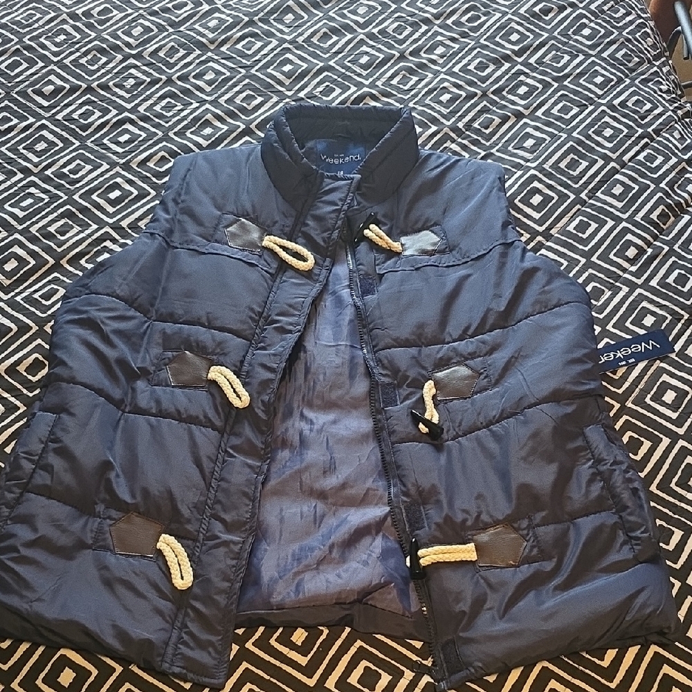 Weekend Women's Navy Blue Quilted Vest - Picture 4 of 4